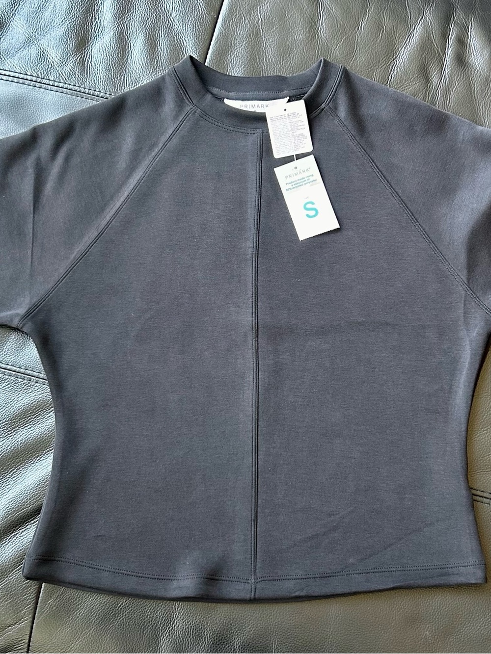 Primark Black Crewneck Sweat Top